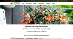 Desktop Screenshot of bloemenhuisbalkema.nl